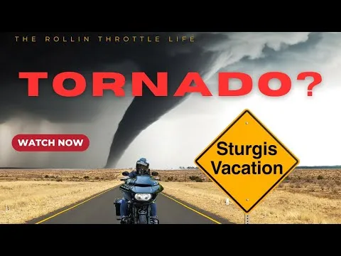 Video cover: Encountering A Tornado On The Way To Sturgis! #sturgisrally #sturgis #motorcycle